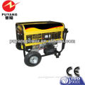 CE approved Open frame Portable Single phase household gasoline generator 6KW with ATS